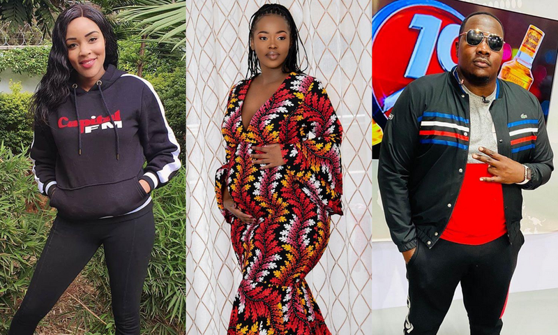 Joey Muthengi, Corazon Kwamboka and Willis Raburu