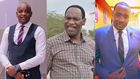 Linus Kaikai, Ezekiel Mutua and Willis Raburu