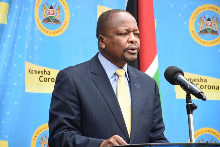 Health CS Mutahi Kagwe warns of cholera outbreak that has infected 550 people and killed 13