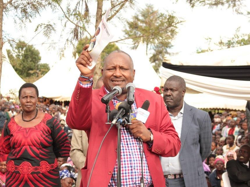 Kanu Secretary-General Nick Salat speaking during a past event (Twitter)