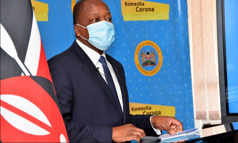 Health CS Mutahi Kagwe