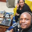 Radio Africa's Kiss 100 presenters Jalang'o and Kamene Goro working from home