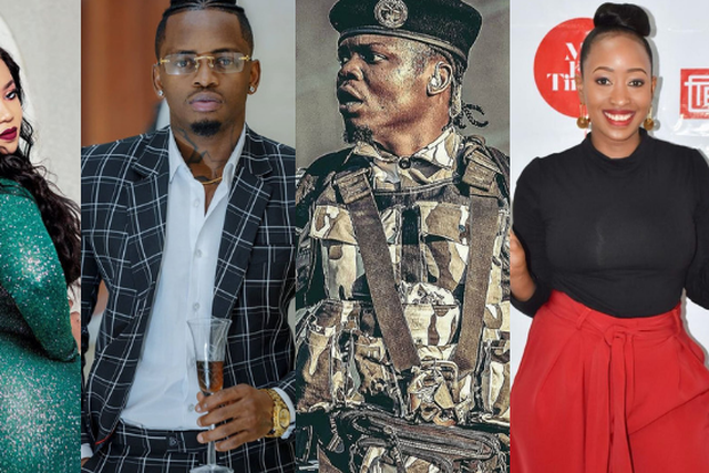 Vera Sidika, Diamond Platnumz, Harmonize and Janet Mbugua