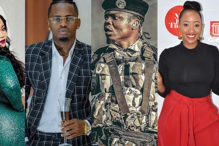 Vera Sidika, Diamond Platnumz, Harmonize and Janet Mbugua