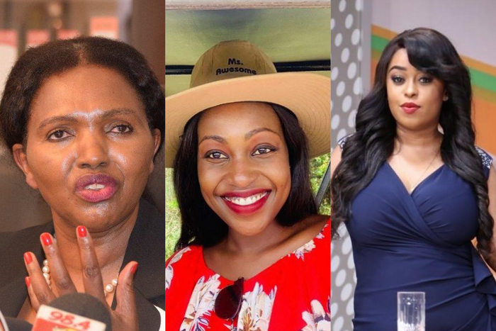 Tabitha Karanja, Sharon Momanyi and Lillian Muli