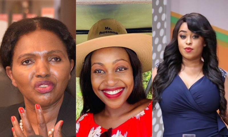 Tabitha Karanja, Sharon Momanyi and Lillian Muli
