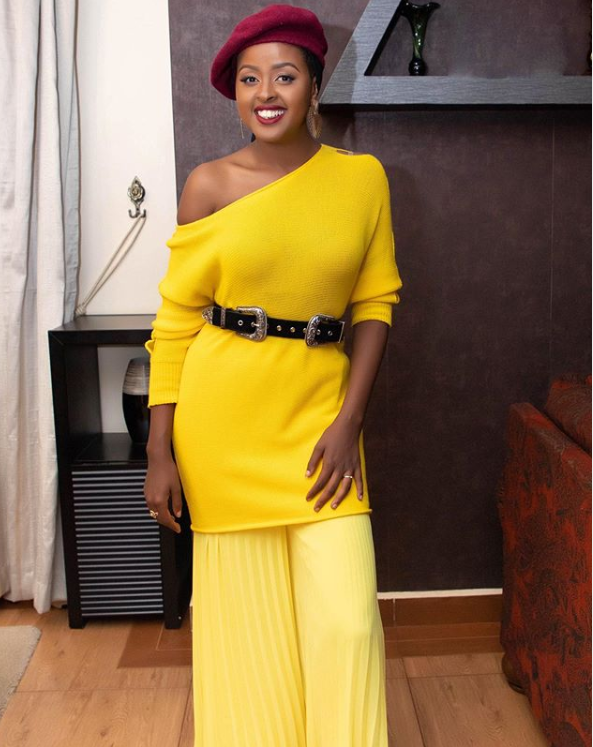 Amina Abdi's glamorous fashion