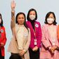 Pro-Beijing candidates in the controversial elections
