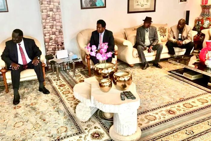 I have forgiven Senator Ledama ole Kina after he surrendered & apologized - Raila Odinga