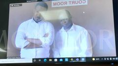 Hon.Segirinya and Allan Ssewanyana