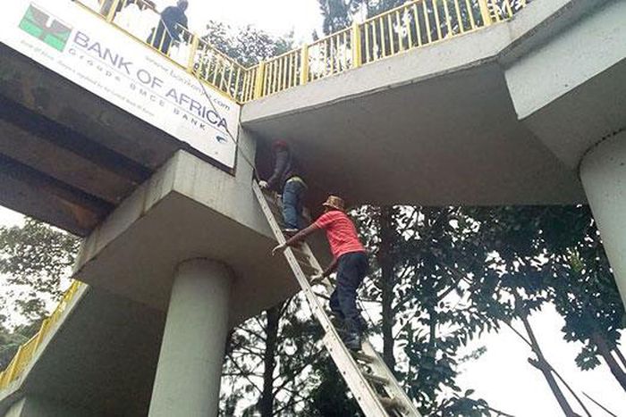 File image of the St Mark's bridge along Waiyaki Way