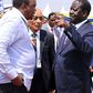 File image of President Uhuru Kenyatta with ODM leader Raila Odinga at a past event