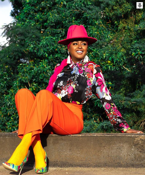 Amina Abdi's glamorous fashion