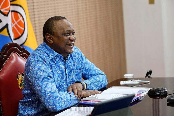 President Uhuru Kenyatta during a recent virtual meeting at Sate House Nairobi