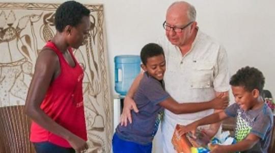 Akothee and her Baby Daddy and their Kids