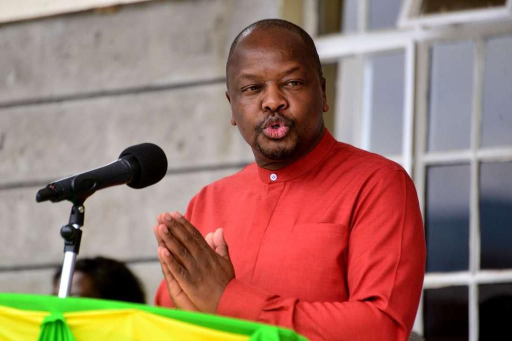 Health Cabinet Secretary Mutahi Kagwe