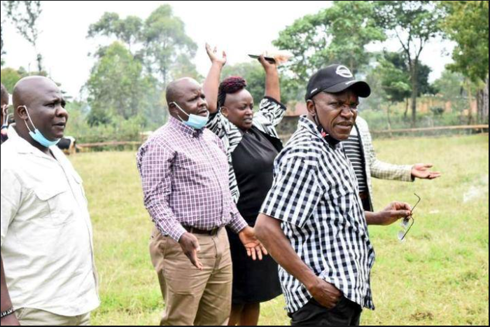 Boony Khalwale with Ben Washiali at a recent event