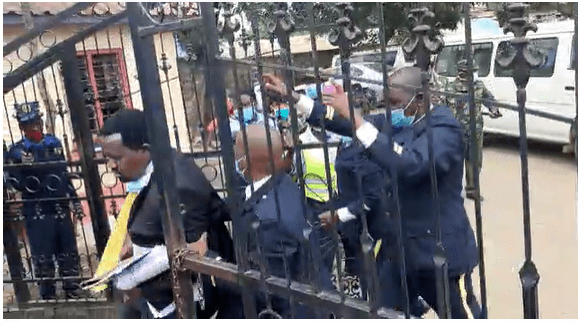 Chaos as Governor Ngilu's lawyers are matched out of Assembly grounds