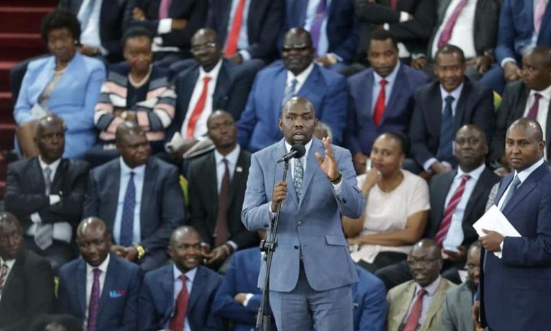 Elgeyo Marakwet Senator Kipchumba Murkomen