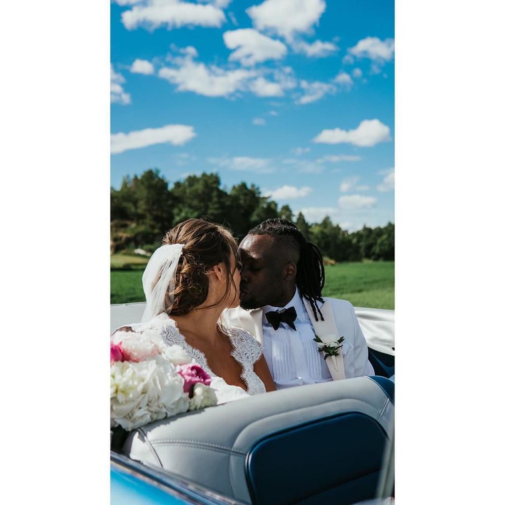 Matata’s Freddy Milanya weds longtime Mzungu girlfriend in lavish affair (Photos)