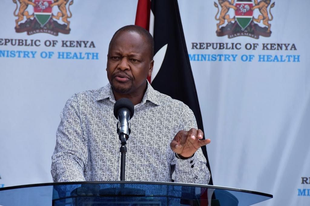 Health CS Mutahi Kagwe