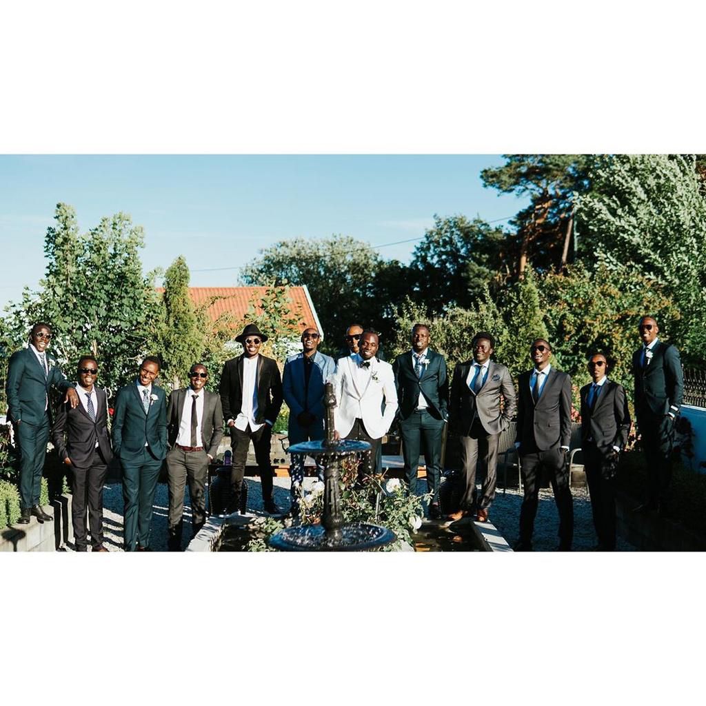 Matata’s Freddy Milanya weds longtime Mzungu girlfriend in lavish affair (Photos)