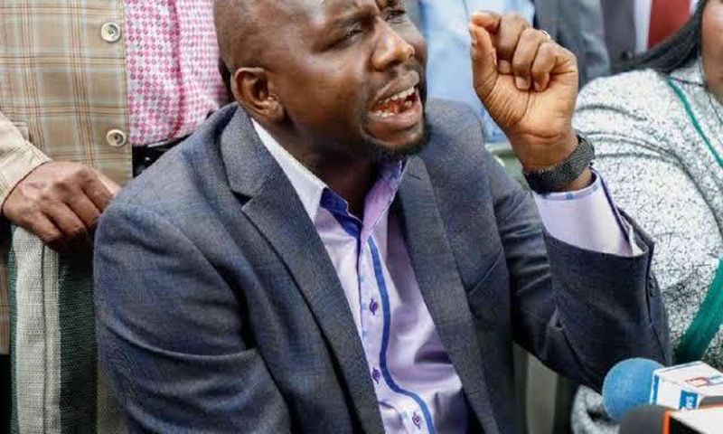 Dissolve it, no don't dissolve, yes no - Senator Kipchumba Murkomen's shifting positions after Maraga's verdict