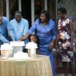 File image of President Uhuru Kenyatta with Raila Odinga’s family