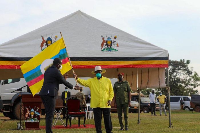 President Museveni and Muwonge