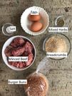 Recipe with a Pulselive twist: Ingredients for the beef burger patty