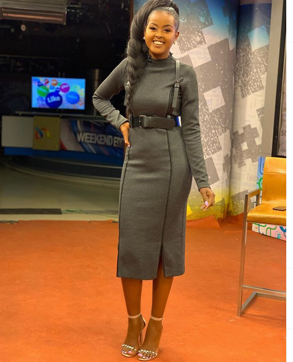 Amina Abdi's glamorous fashion