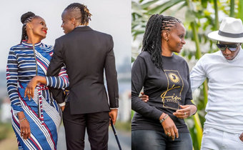 Guardian Angel with his wife Esther Musila