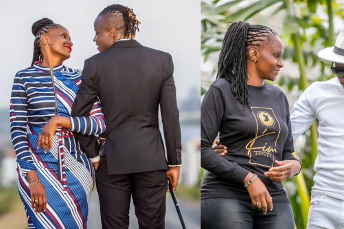 Guardian Angel with his wife Esther Musila