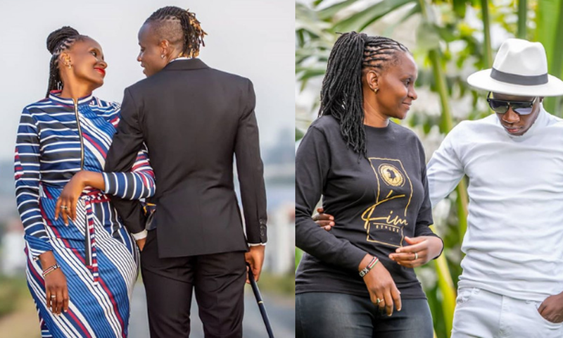Guardian Angel with his wife Esther Musila