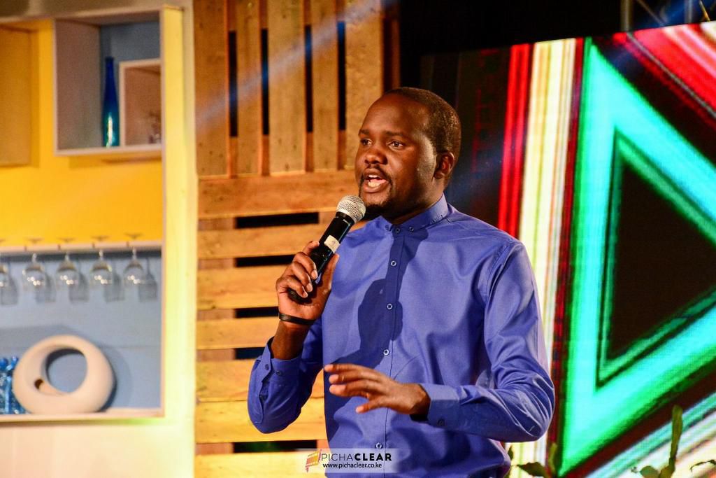 Comedian Paul Wakimani Ogutu