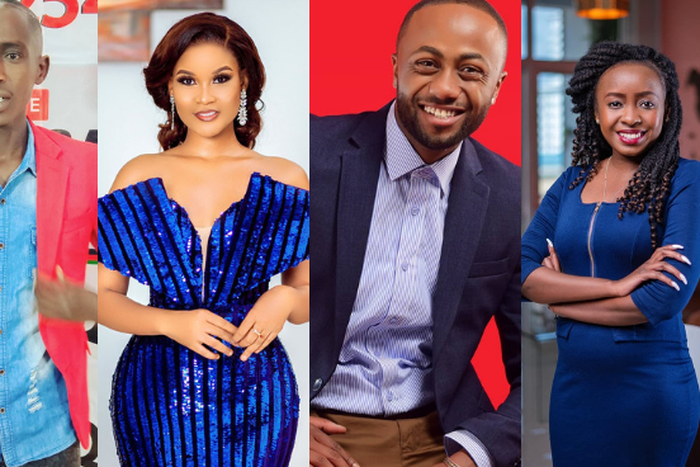 Njoro the Comedian, Hamisa Mobetto, Jowie Irungu and Jacque Maribe (Courtesy)