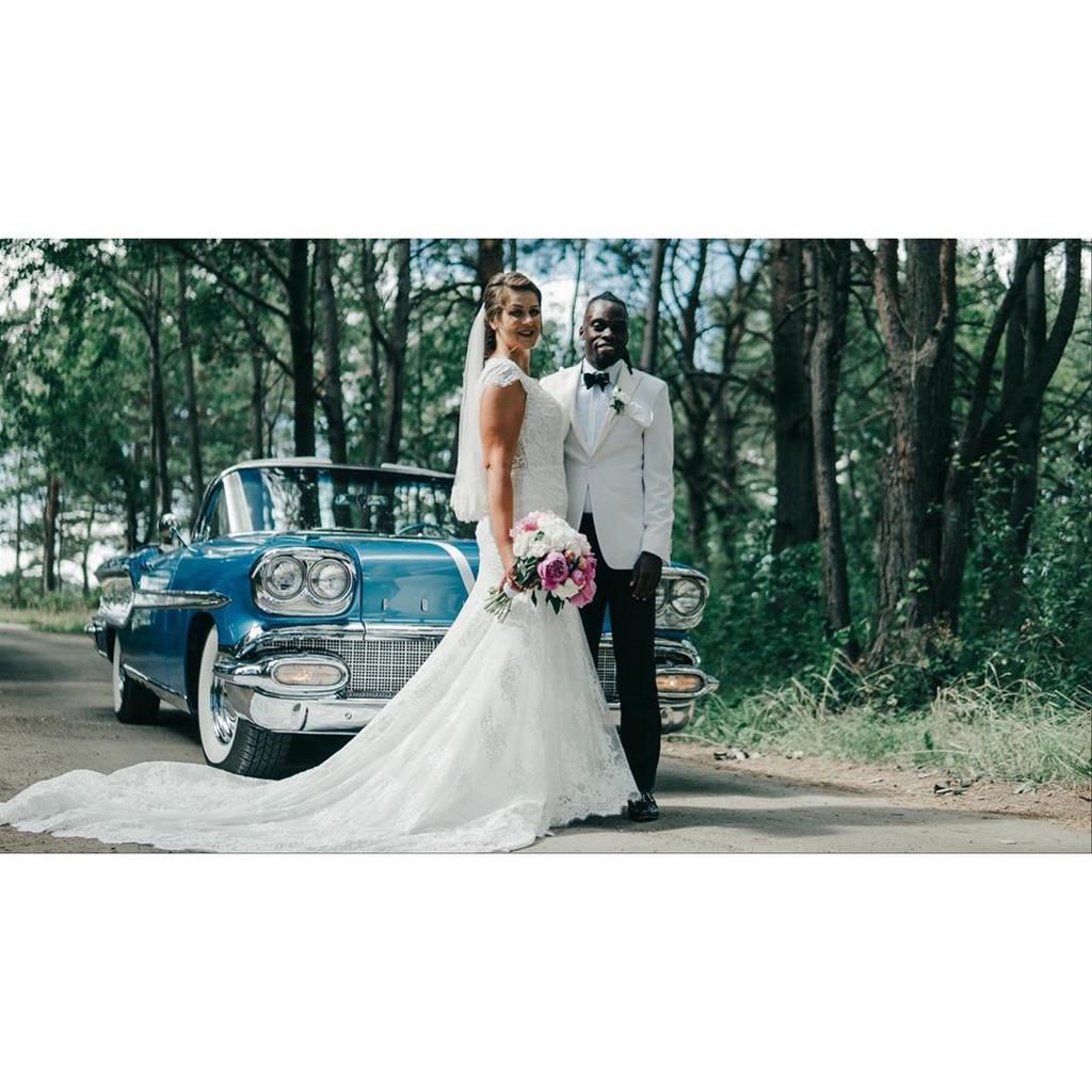 Matata’s Freddy Milanya weds longtime Mzungu girlfriend in lavish affair (Photos)