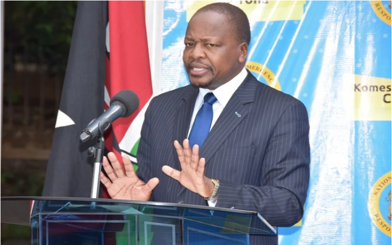 Health CS Mutahi Kagwe