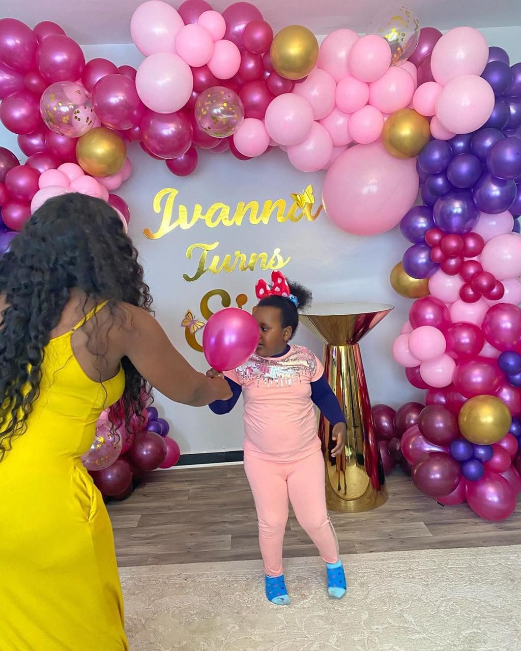 Emotions run high as Dennis Okari attends daughters 6th Birthday Party (Video/Photos)