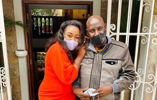 Betty Kyallo introduces her father to the public