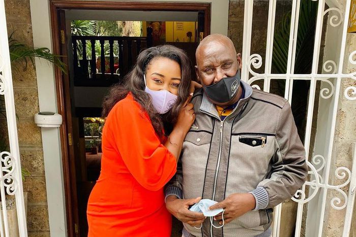 Betty Kyallo introduces her father to the public