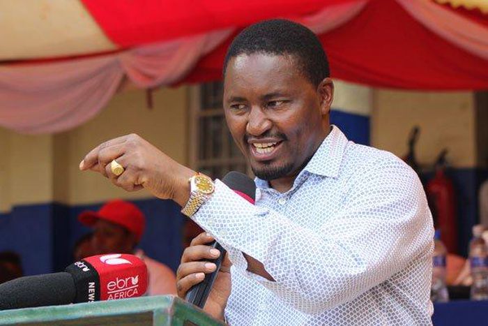 Agriculture CS Mwangi Kiunjuri at a past event