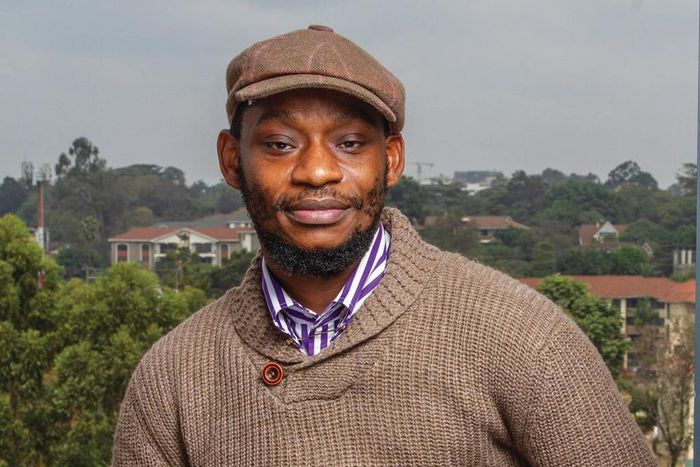 Maria actor Brian Ogana alias Luwi Hausa with his Kids