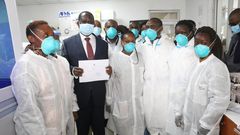 Senator Kipchumba Murkomen asks Ministry of Health to clarify after Raila Odinga released his Covid19 results