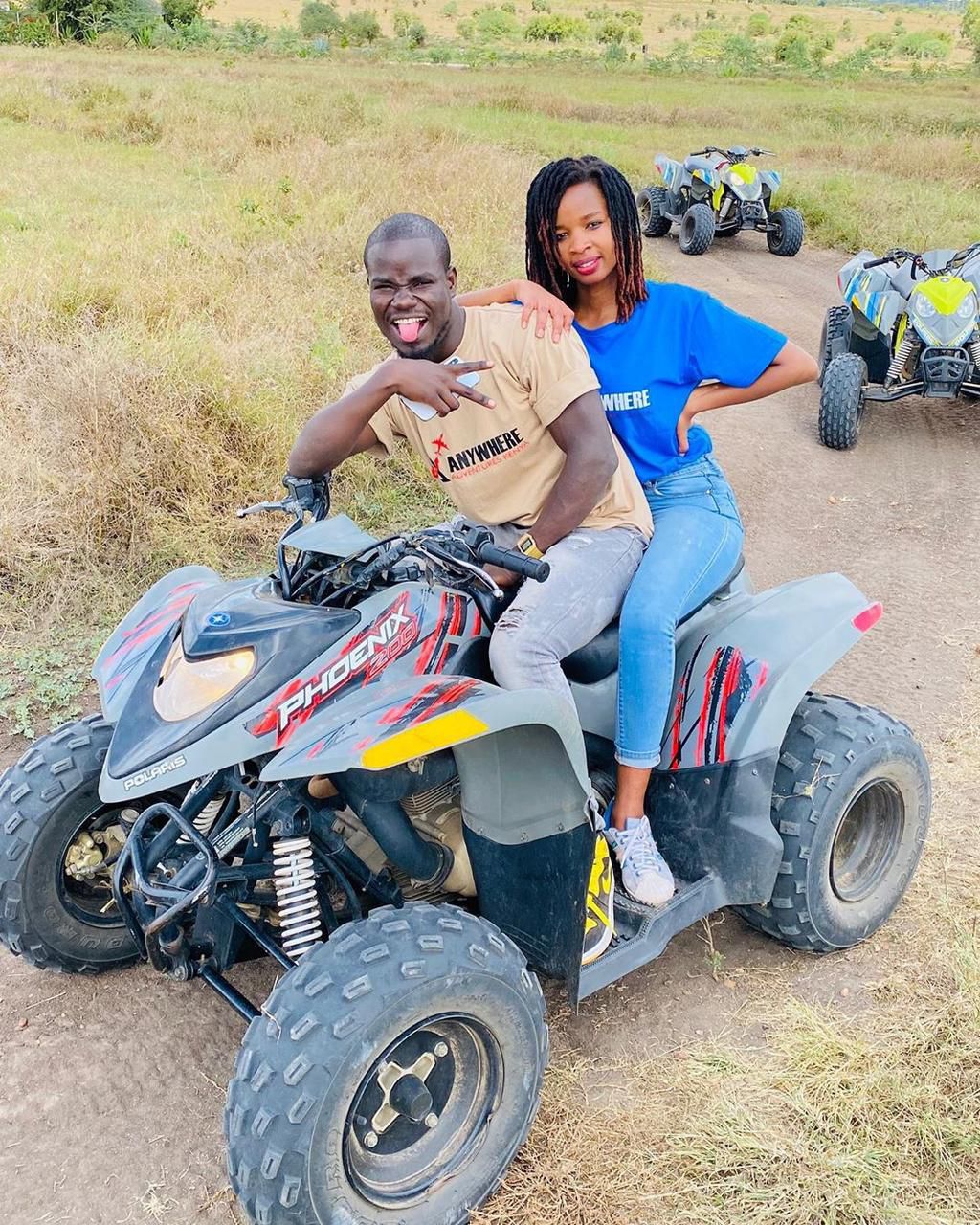 Mulamwah with his Girlfriend Caroline Muthoni