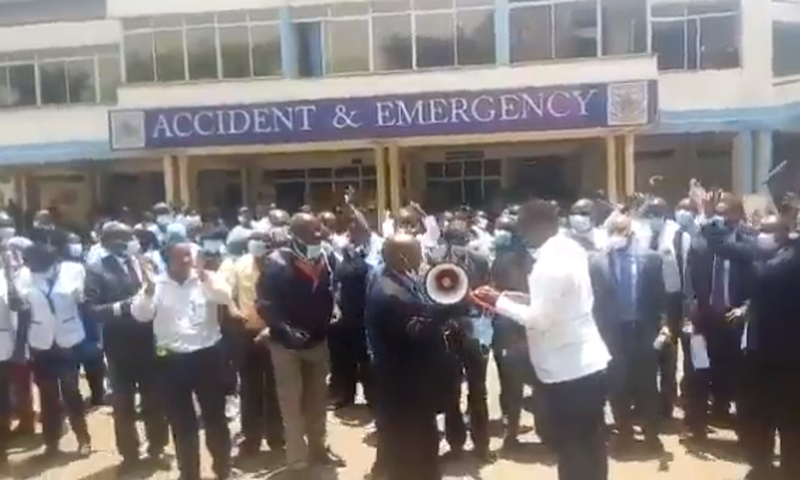 Kenyatta National Hospital workers issue one-week strike notice