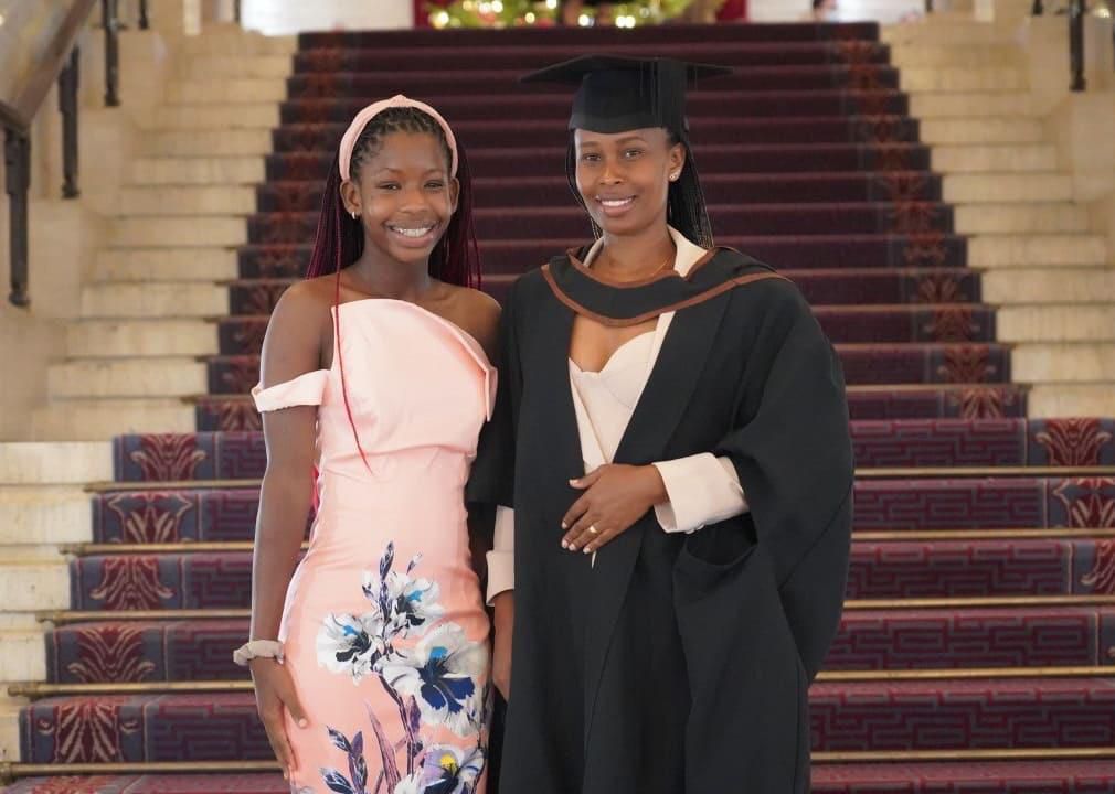 Barbra Itungo and Shalom Namagembe