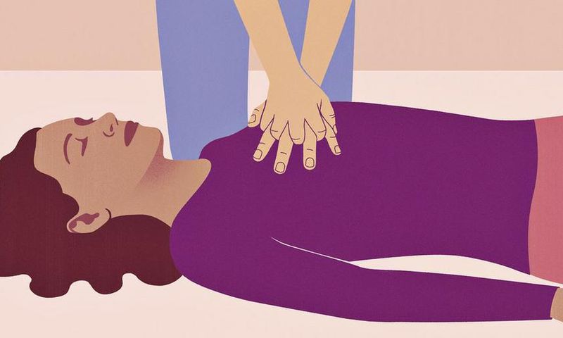 CPR saves lives {woman's day}
