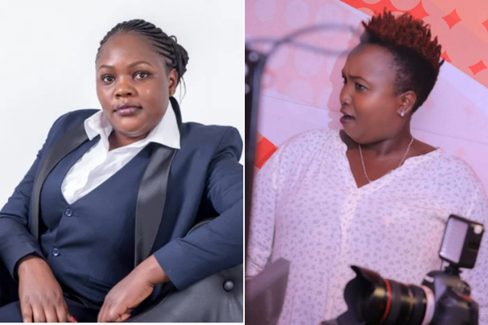 Popular self-proclaimed feminist Scophine Maverick Aoko and Radio Presenter Annitah Raey