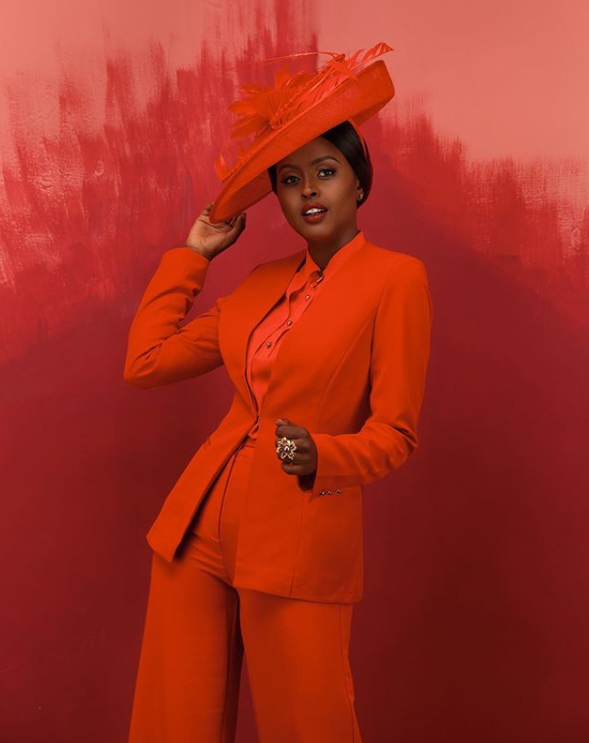 Amina Abdi's glamorous fashion